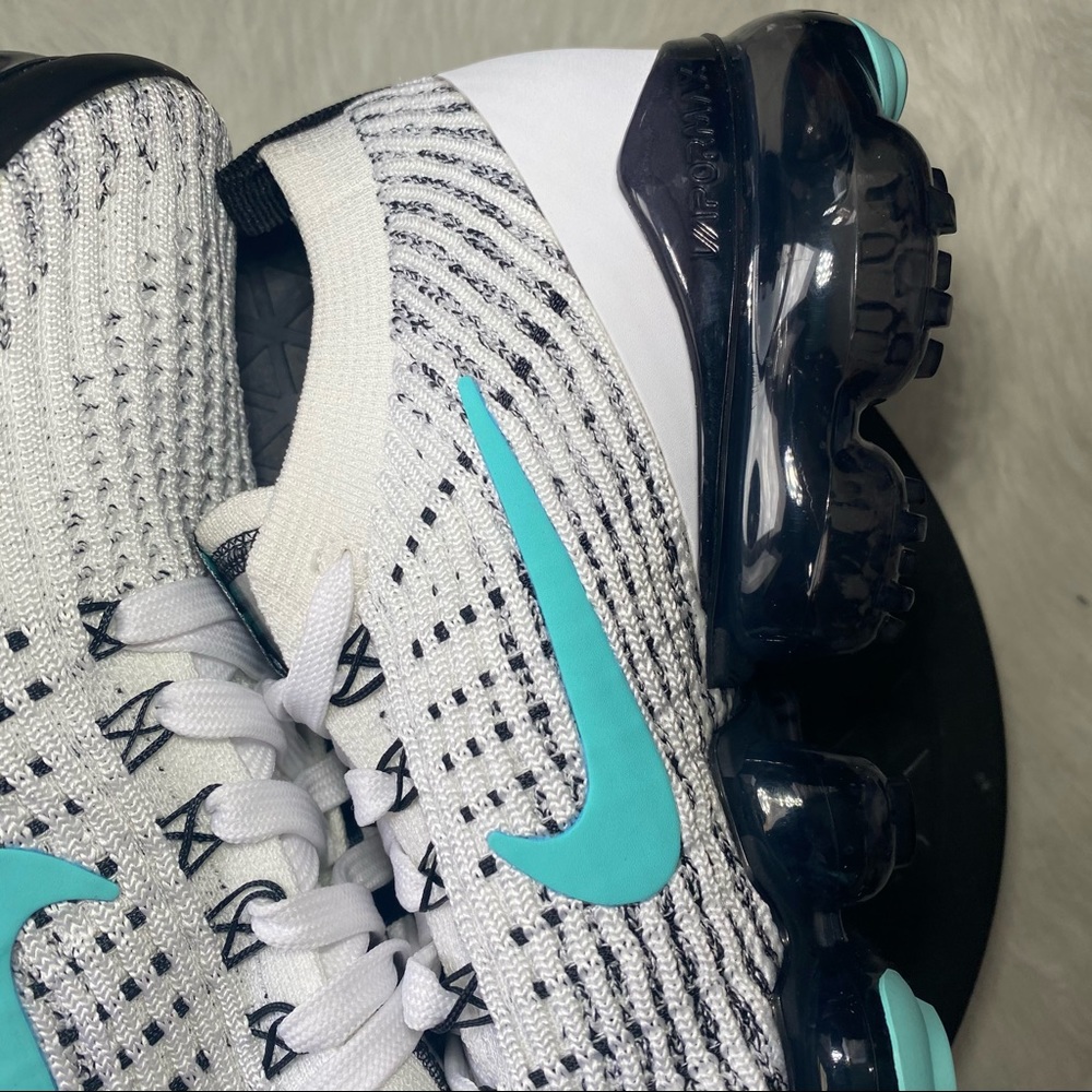 🆕 Nike Wmns Air VaporMax Flyknit 3 'Tiffany Teal' - Picture 10 of 12
